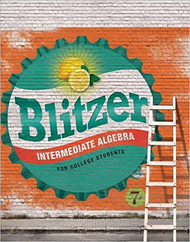 Intermediate Algebra for College Students (7th Edition) BY Blitzer - Orginal Pdf